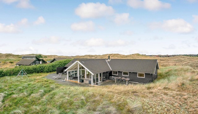 Beach front home in Fanø with sauna