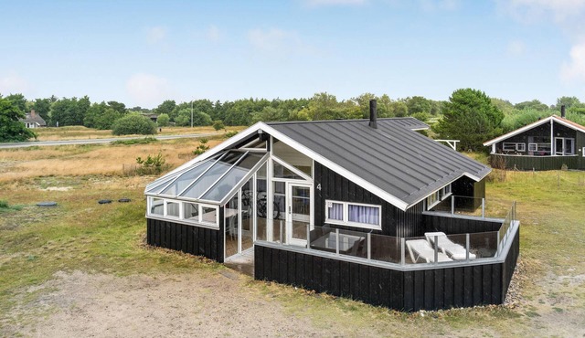 Beach front home in Fanø with sauna