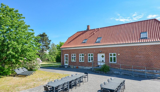 Beach front home in Glesborg with WiFi