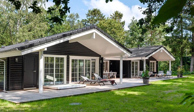 Beach front home in Græsted with WiFi