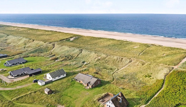 Beach front home in Harboøre with sauna