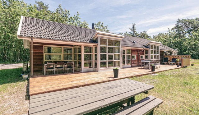 Beach front home in Hasle with sauna