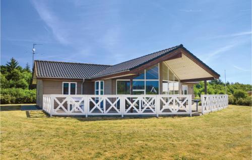 Beach Front Home In Hemmet With Sauna in Hemmet