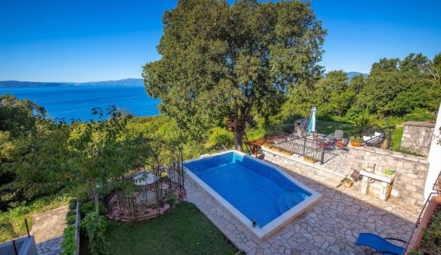 Beach front home in Kostrena