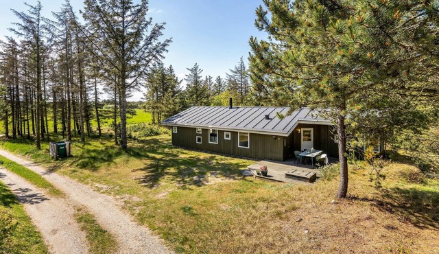 Beach front home in Løkken with sauna