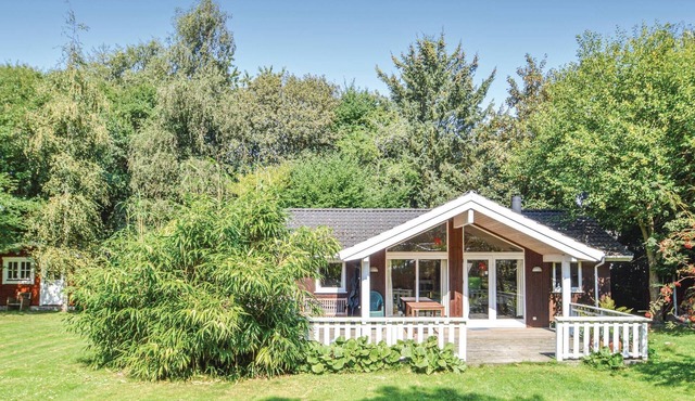 Beach front home in Lundby with sauna