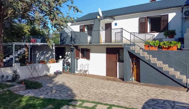 Beach front home in Polje with WiFi