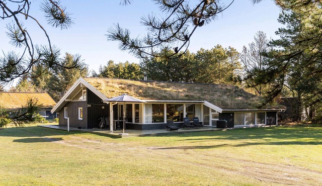 Beach front home in Saltum with sauna