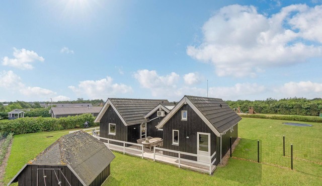 Beach front home in Tarm with sauna