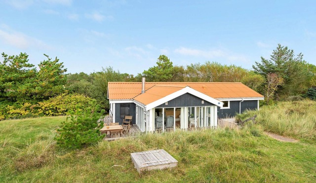 Beach front home in Thisted with sauna