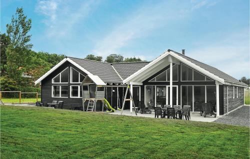 Beach Front Home In Tranekær With Sauna