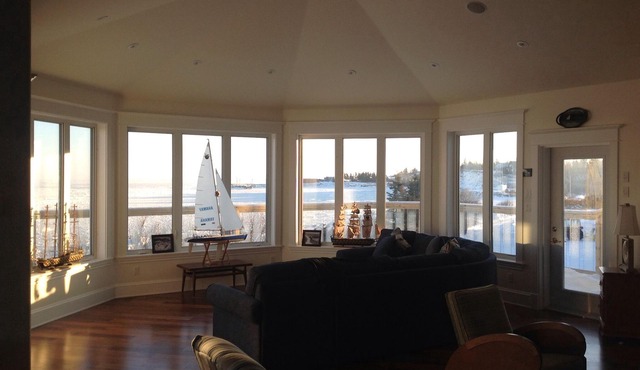 Beach Front Home Overlooking Beautiful Chance Harbor Beach