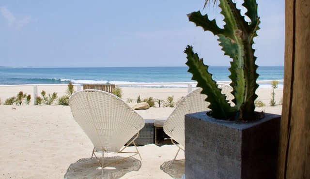 Beach front paradise