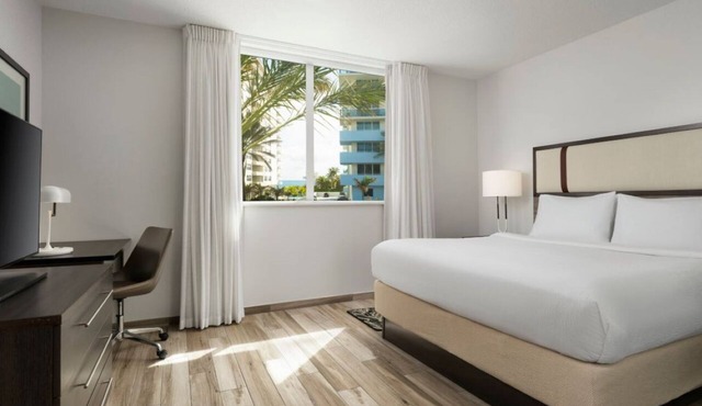 Beach Getaway in Surfside – Pool, Kitchenette, Free Breakfast & Prime Location