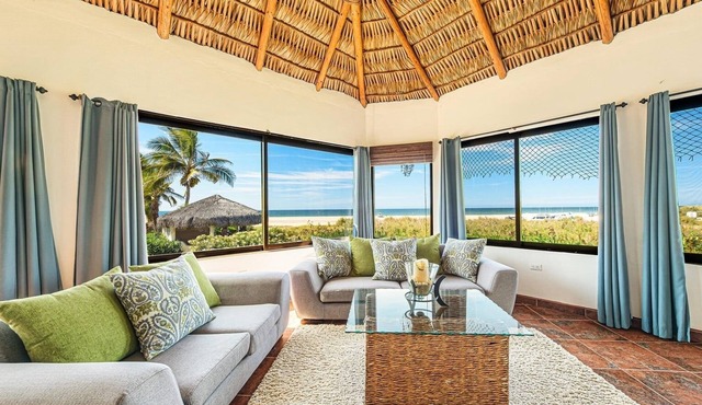 Beach House overlooking San Pedrito surf break with brand new pool.