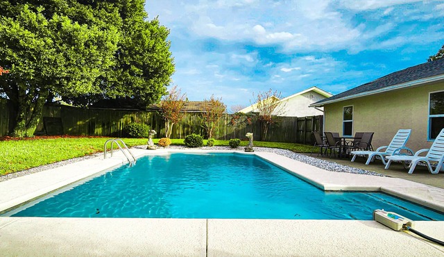 Beach House w/Private Pool, Sleeps 8, 1.5 Miles to Pier Park & Frank Brown Park