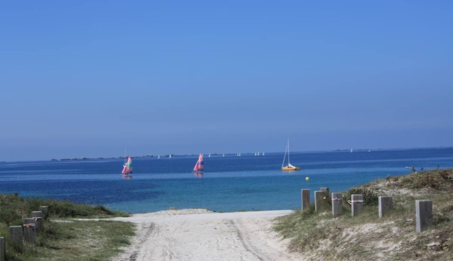 Beach house with swimming pool and sauna