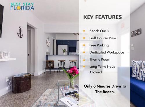 Beach Oasis King Bed & Near Hollywood beach