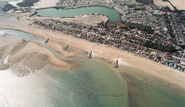 Beach Timbers 'Caravan' on Church Farm Haven Holiday Resort