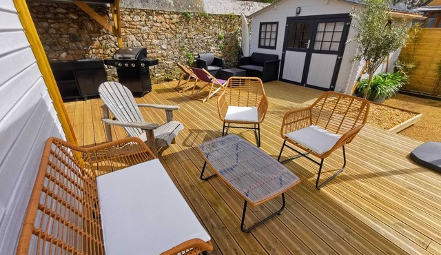 Beach, town, port nearby - Quiet, comfortable* Brehat Island 🏝️ 🌸🐚