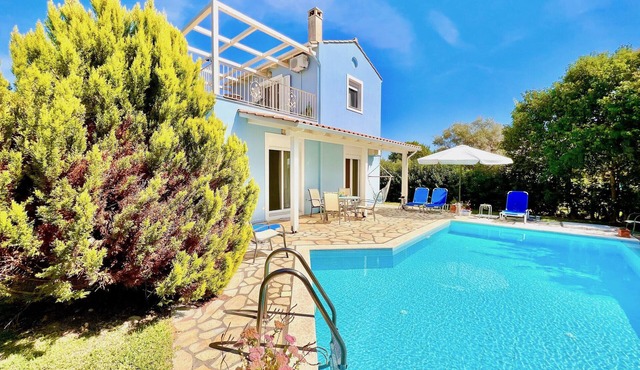 Beach Villa Iolis with private pool