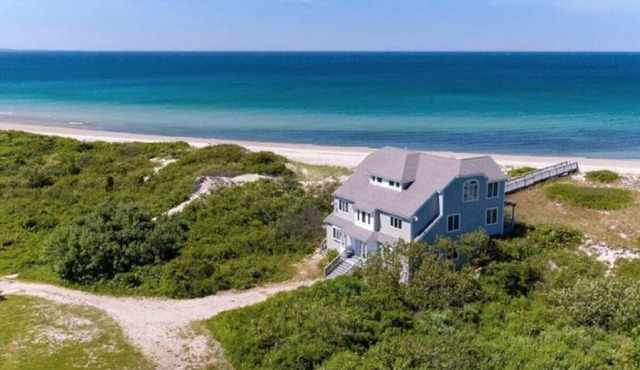 Beach Way: 014-S E. Sandwich Waterfront, Extraordinary Panoramic Bay Views, Private Beach
