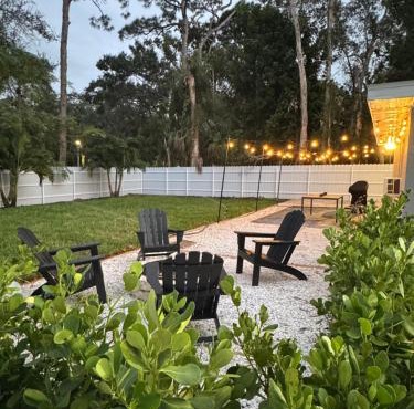 Beach, Work & Relax I Sarasota Cassia I Month Disc I Fire Pit