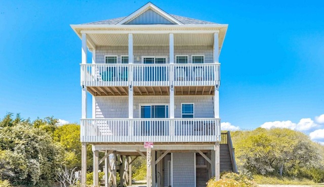 Beaches B Tripp'n - Awesome 4 BR Home - Ocean View and Elevator!