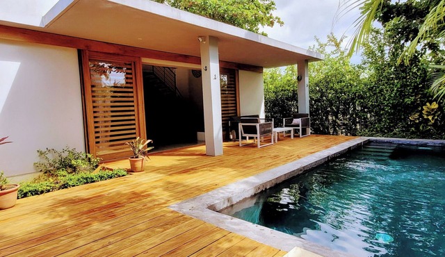 Beaches nearby services, private pool and more at the modern Villa Prana 5