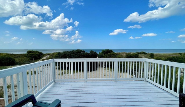 Beachfront 2 Bed/1 Bath Apartment with Amazing View!