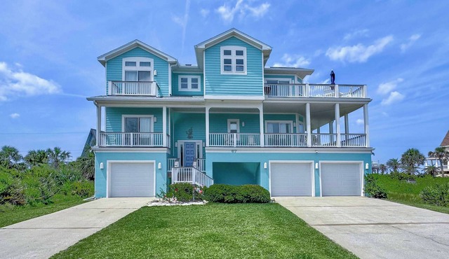Beachfront 5BR Home with Ocean Views