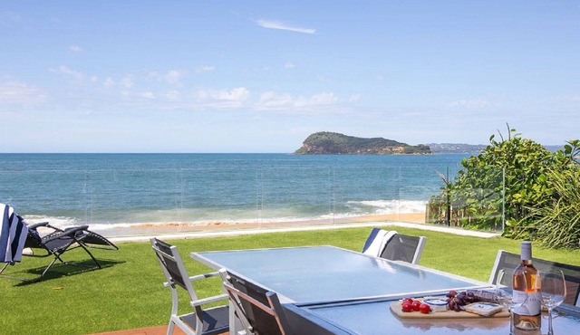 Beachfront apartment