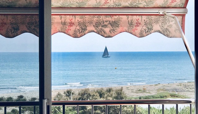 Beachfront apartment