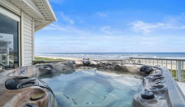 Beachfront Beauty w/Hot Tub ~ 10 Steps to Sand
