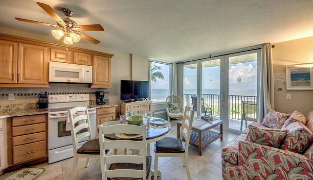 Beachfront Condo with Balcony! Estero Beach & Tennis Club #306A