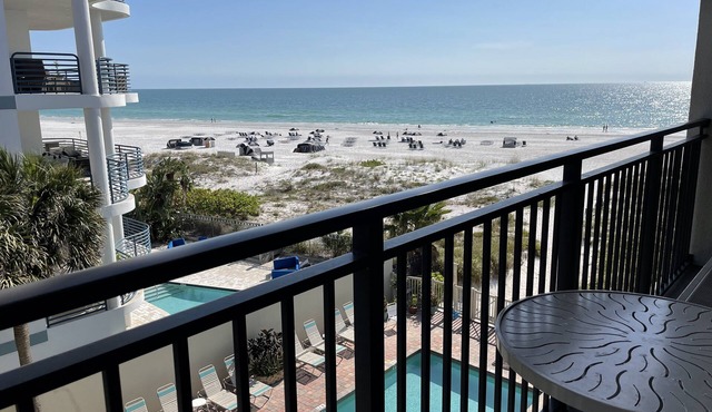 Beachfront condo on the Gulf of Mexico