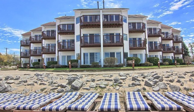 Beachfront Condo on East Grand Traverse Bay