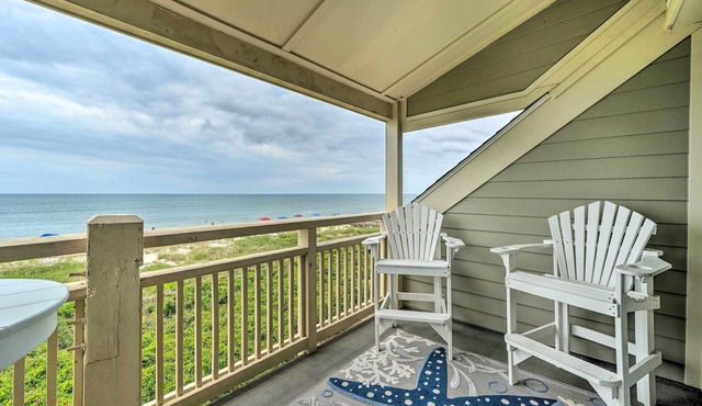 Beachfront Condo w/Unobstructed Ocean Views!