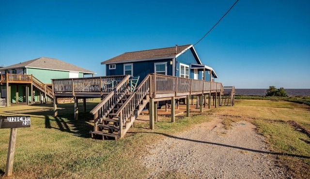 Beachfront Cottage on Sargent Beach