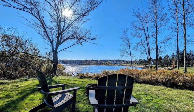 Beachfront Cottage with Fire Pit in Watering Cove