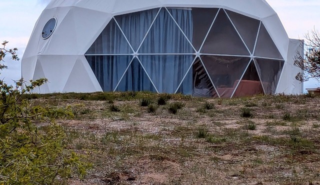 Beachfront Dome- Eco-Friendly Glamping Dome! Linen provided!