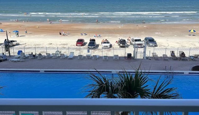 Beachfront Escape you need, Relax in the adorable condo overlooking the ocean and pool. With a cute kitchenette, relaxing living area, smart TVs, and thoughtful touches throughout, it’s the perfect blend of comfort and relaxation.