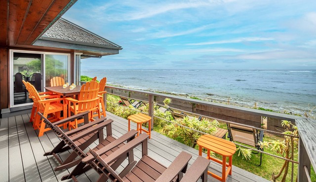 Beachfront Getaway with Panoramic Views