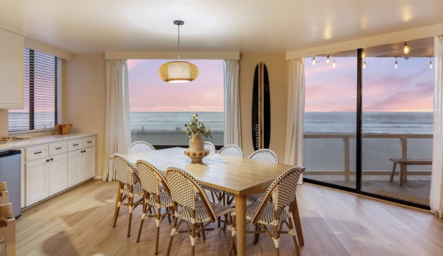 Beachfront Home w/Ocean Views Right on Mission Beach | Belmont by AvantStay