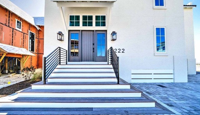 Beachfront home with spectacular views.