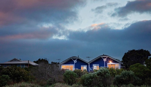 beachfront house with panoramic sea views and direct access to the beach