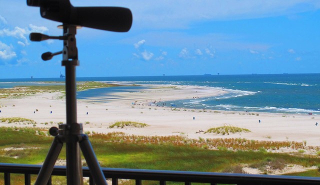 Beachfront, indoor/outdoor pools. Best view on Gulf Coast! NO FEES OF ANY TYPE.