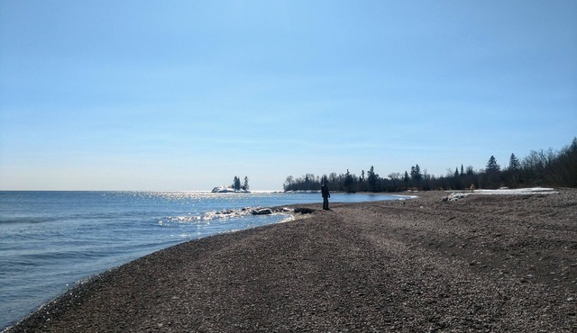 Beachfront Lake Superior TwelveMileRock.com