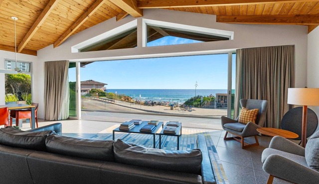 Beachfront Modern | 4BR Terrace with Sunset Views