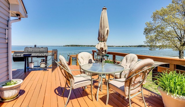 Beachfront Montross Home Rental w/ Boat Dock!